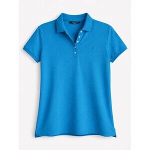 Lauren Ralph Lauren- Teal Blue Polo Shirt Women’s Short Sleeve- Size: Large